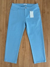 Neu Esprit Capri Stretch Hose Gr. 31/24 Hellblau