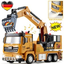 1:40 Aluminiumlegierung Baufahrzeuge LKW Auto Spielzeug Sound & Licht Kinder HOT
