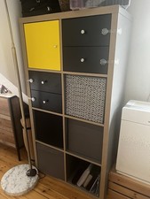 IKEA Kallax Bücherregal Regal 77x147x39 Aufbewahrung Wandregal Schwarzbraun
