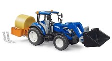 Bruder Spielzeug 02187 New Holland Frontlader Ladekasten Traktor Trecker Neuheit