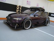 1:18 Audi RS6 Avant Tiefer Tuning mit 22 Zoll Rotiform Echt Alu Felgen