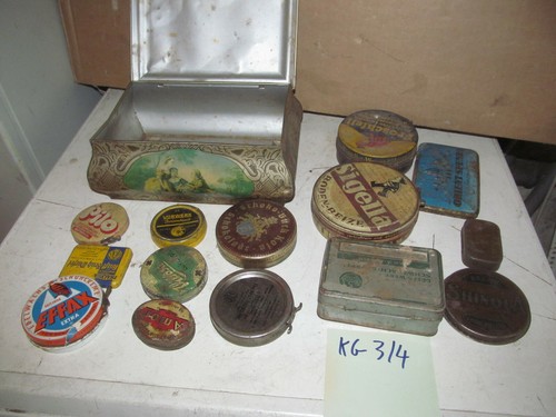 Konvolut blechdose bzw deckel - blechdose,