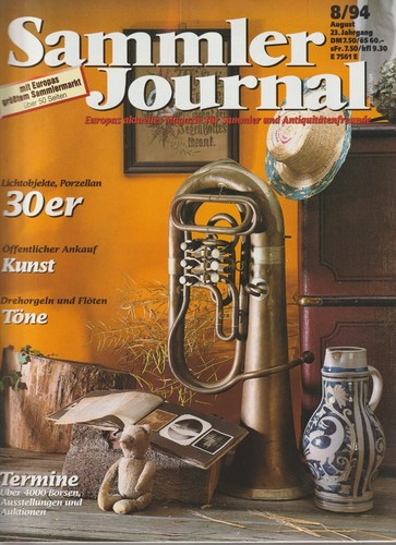Sammler journal 30er - sammler, 8/94