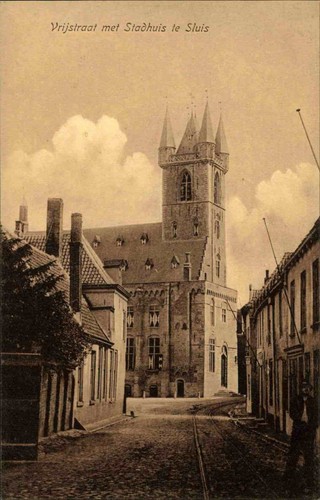 Sluis niederlande alte - niederlande,