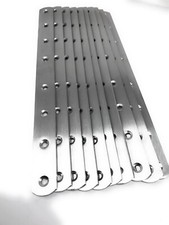 10x Edelstahl Balkon treppe