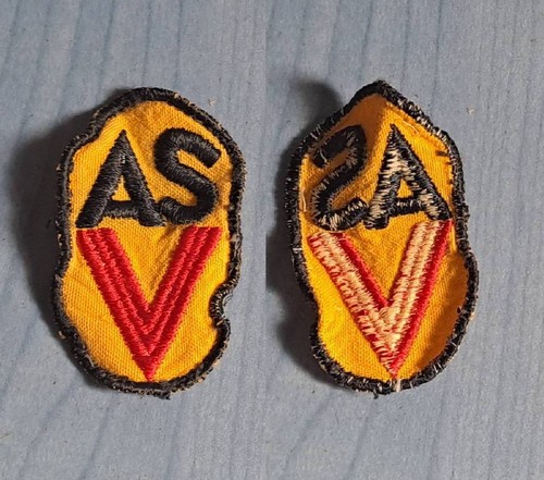 Ddr aufnäher asv armee - asv,