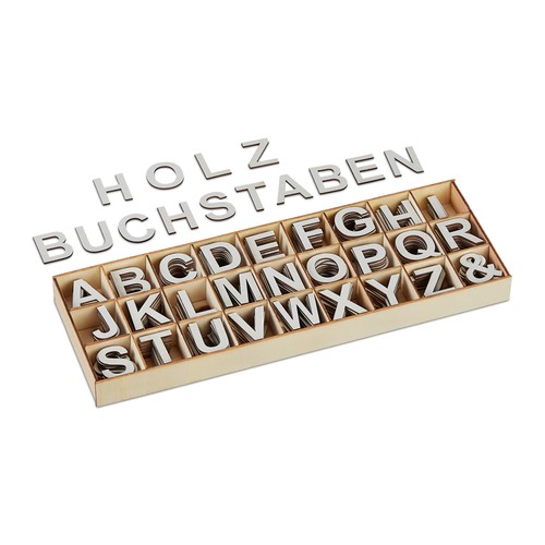 Holzbuchstaben