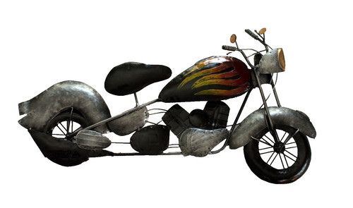 Wanddeko motorrad metall - wanddeko,