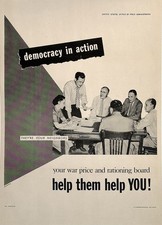 Original Vintage WWII Poster