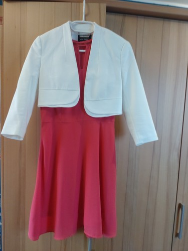 Damen kleid elegant pink - damen, kleid,