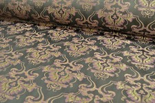 Möbelstoff Bezugsstoff Polsterstoff Meterware Stof Jacquard Ornament Barock Rank