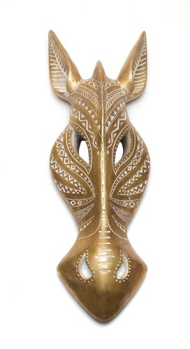Wanddeko deko zebra - wanddeko, maske