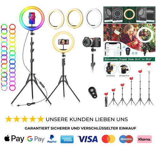 Led ringlicht mit - led-ringlicht, 10