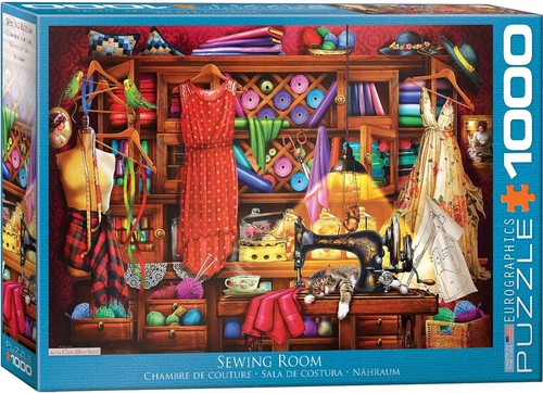 Eurographics puzzle nähzimmer - puzzle,