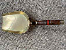 alte Kohleschaufel alt Messing