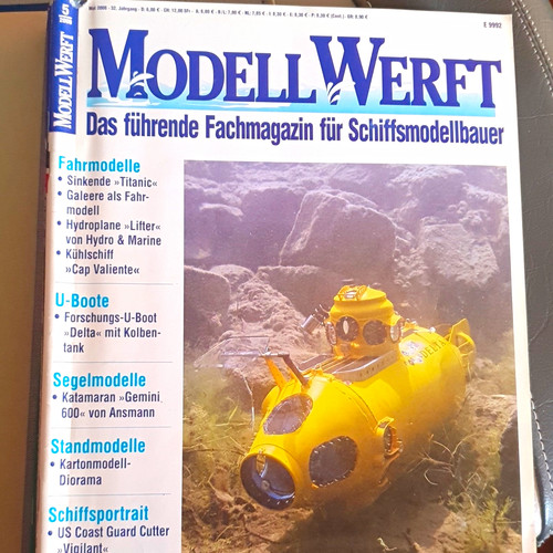 Zeitschrift modellwerft - zeitschrift,