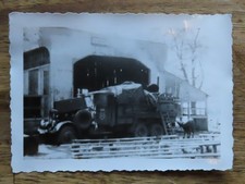 Foto "LKW mit Nr.123 und Fahrzeugkennung" Deutsch 2 WK !