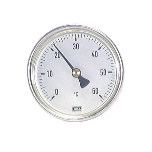 Bimetallthermometer waagerecht