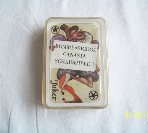 Ddr coeur spielkarten romme - spielkarten,