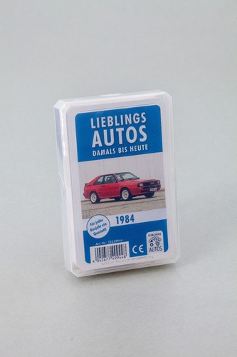 Auto quartett 1984 - quartett,