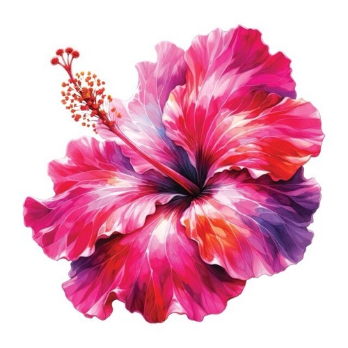 9x9 blume wandtattoo - cm,