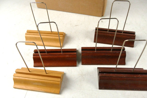 Speisekartenhalter holz - speisekartenhalter,