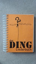Liederbuch Das Ding 2 -  mit Noten und Akkorden