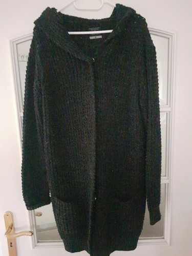 Strickmantel grau - strickmantel,