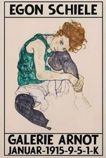 Egon Schiele: Sitzende Frau