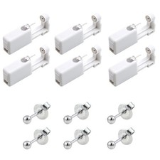 6 Stück Ohrloch Stecher Set