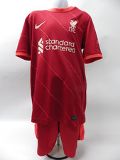 Liverpool 2021-2022 Nike Heimtrikot Fußball Trikot und Shorts Set