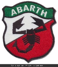 Abarth italia aufnäher - abarth,