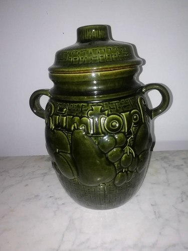 Rumtopf mit deckel von - mit,