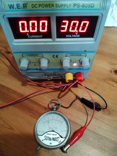 Vintage voltmeter - 🇬🇧,