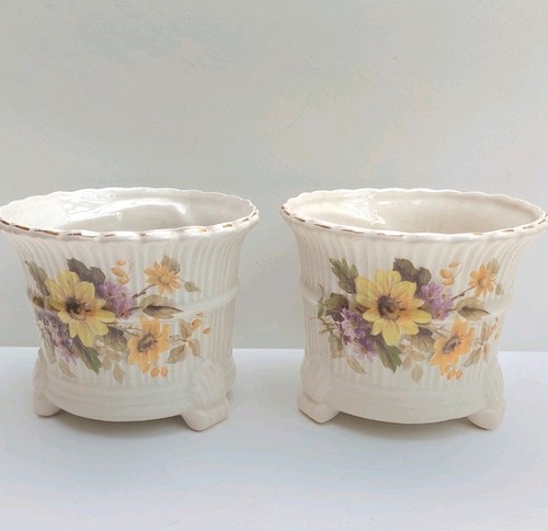 Vintage floral keramik - x,