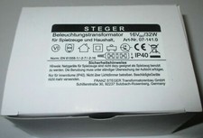 Steger 07-141.0 Beleuchtungstrafo 16 Volt - Der Starke mit 32 VA *NEU/OVP*