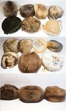 17-tlg. Konvolut Vintage Damen Fellmützen Pelzmützen Gr. 55-58 Seefuchs Biber 