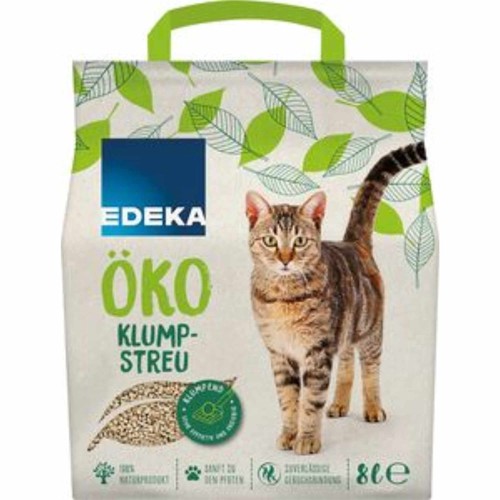 Edeka cat öko klumpstreu - klumpstreu, 8l
