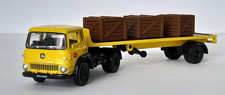 Gilbow 99633 Bedford TK Artic 1 Axle Flatbed Trailer with Crates British Rail