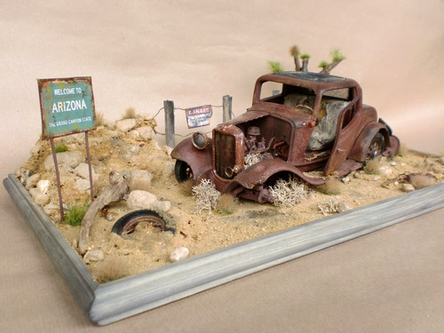 Wüsten diorama 1932 - ,