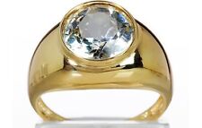 Schmuck Ring Gelbgold 375 Gelbgold Weißtopas RW16 Ä6160