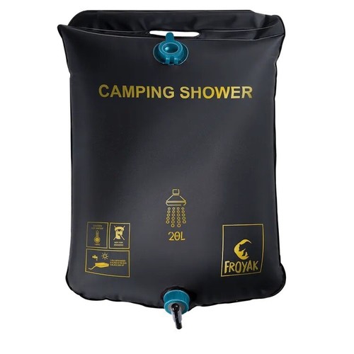 Solar camping dusche - 20,