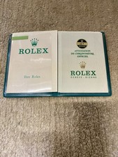 Rolex Zertifikat  und weitere