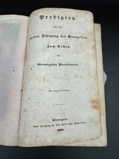 Antique 1846 Werner Predigten