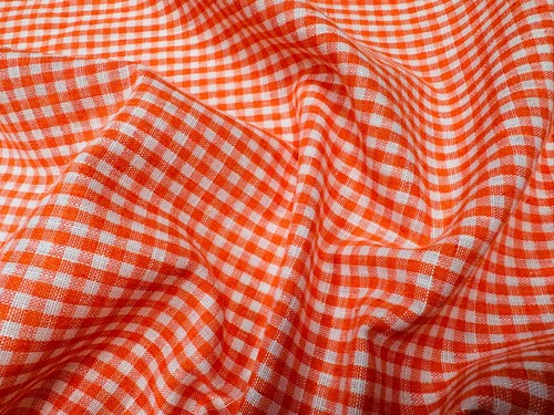 Mini gingham leinenstoff - mini,