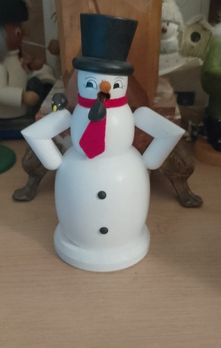 Räuchermann schneemann - schneemann, m
