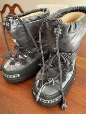 Süße Moonboots Gr. 29 - 31 unisex silber warm gefüttert fast neu