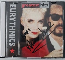 EURYTHMICS Autogramm Signiert