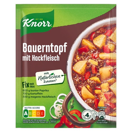 Knorr fix bauerntopf - fix, mit