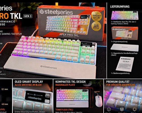 Steelseries apex pro - steelseries, 3